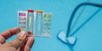 การวัดค่าคลอรีนในน้ำ