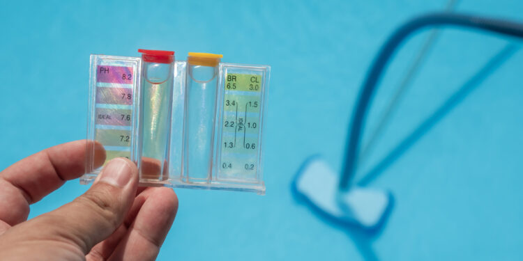 การวัดค่าคลอรีนในน้ำ